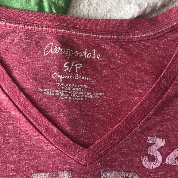 2 aero super soft v-neck tees - Picture 3 of 5